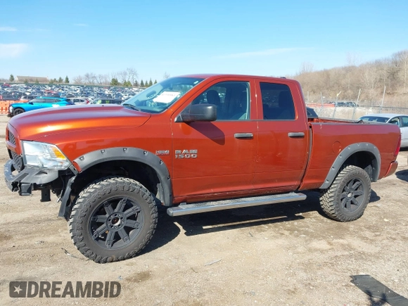 2013 Ram 1500 Express with VIN 1C6RR7FT3DS676354, listed as a IAAI auction lot 41990983 with 142,275 mi miles and . Bid and sale history available at DreamBid. Image 14.