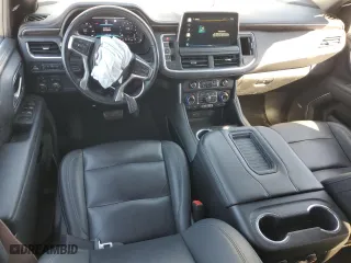 2022 Chevrolet Suburban LT with VIN 1GNSKCKD1NR162010, listed as a Copart auction lot 75701334 with 79,698 mi miles and Salvage Title. Bid and sale history available at carsss.com. Image 8.