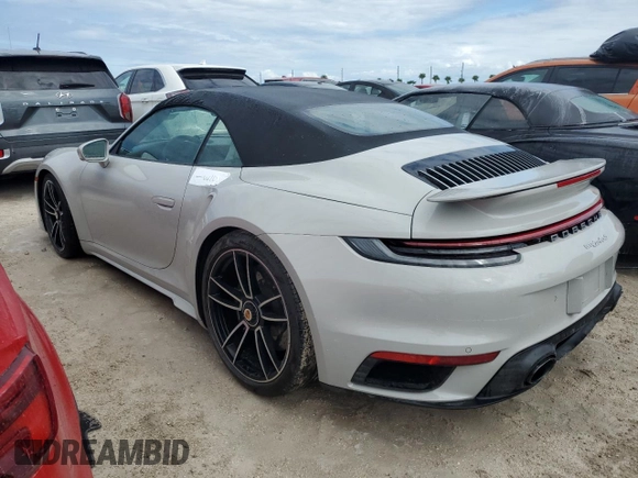 2021 Porsche 911 Turbo S with VIN WP0CD2A94MS263709, listed as a Copart auction lot 73958004 with Not Provided miles and Salvage Title. Bid and sale history available at DreamBid. Image 2.