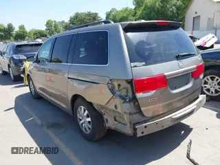 2008 Honda Odyssey EX-L with VIN 5FNRL387X8B032419, listed as a IAAI auction lot 42174820 with 160,804 mi miles and . Bid and sale history available at DreamBid. Image 3.