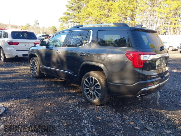 2020 GMC Acadia Denali with VIN 1GKKNXLS5LZ186171, listed as a IAAI auction lot 41205658 with 71,800 mi miles. Bid and sale history available at carsss.com. Image 3.