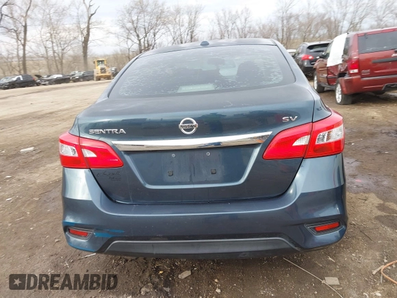 2016 Nissan Sentra S with VIN 3N1AB7AP7GY232147, listed as a IAAI auction lot 41720472 with 169,634 mi miles. Bid and sale history available at carsss.com. Image 16.
