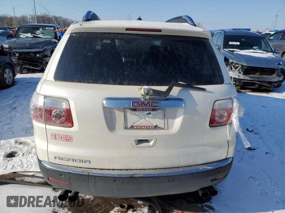 2008 GMC Acadia SLT1 with VIN 1GKER23758J151393, listed as a Copart auction lot 44580755 with 169,713 mi miles and Salvage Title. Bid and sale history available at carsss.com. Image 6.