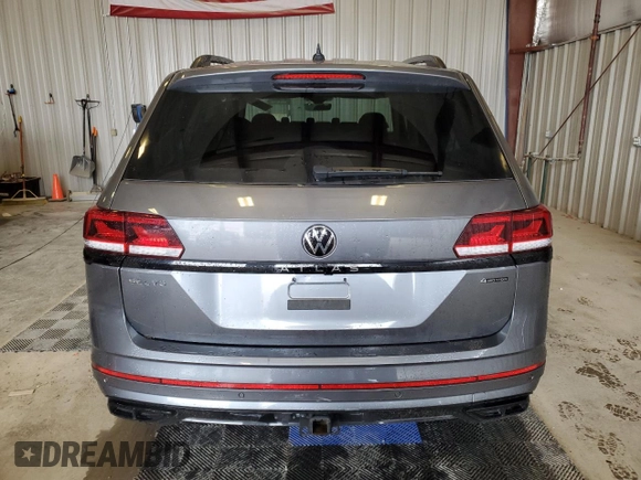 2023 Volkswagen Atlas SEL R-Line Black с VIN 1V2SR2CA8PC524969, выставлен на аукционе Copart как лот 78574814 с пробегом 44 537 миль миль и Списание • Salvage title. История ставок и продаж доступна на DreamBid. Изображение 6.