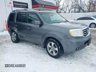 2012 Honda Pilot EX-L with VIN 5FNYF4H64CB068793, listed as a IAAI auction lot 41263881 with 120,130 mi miles. Bid and sale history available at carsss.com. Image 1.