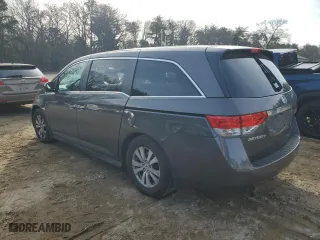 2015 Honda Odyssey EX with VIN 5FNRL5H43FB052851, listed as a Copart auction lot 48834915 with 136,153 mi miles and Clean Title. Bid and sale history available at carsss.com. Image 2.