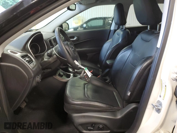 2019 Jeep Compass Limited with VIN 3C4NJDCB8KT729537, listed as a Copart auction lot 57814315 with 67,484 mi miles and Salvage title. Bid and sale history available at DreamBid. Image 7.