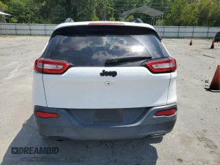 2018 Jeep Cherokee Latitude with VIN 1C4PJLCB1JD557116, listed as a Copart auction lot 57663885 with 108,289 mi miles and Salvage title. Bid and sale history available at DreamBid. Image 6.
