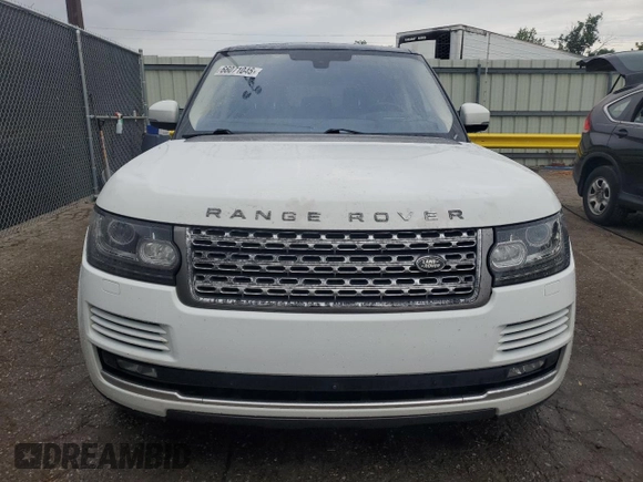 2016 Land Rover Range Rover HSE z VIN SALGS2VF4GA277183, wystawiony jako Copart lot #66071045 z przebiegiem 170 112 mil mil oraz Czysty tytuł • Clean title. Historia ofert i sprzedaży dostępna na DreamBid. Obrazek 5.