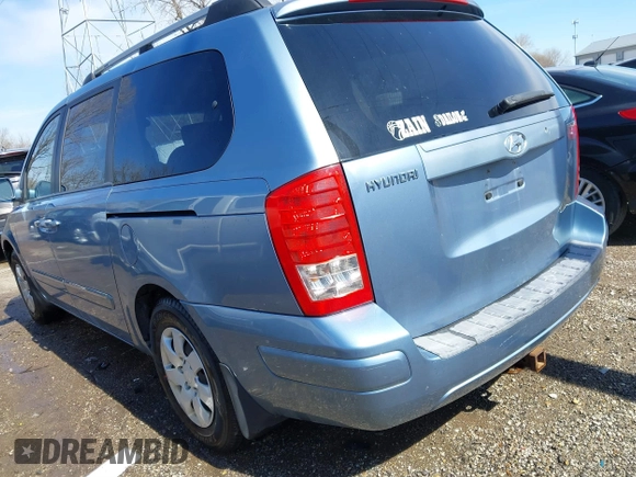 2007 Hyundai Entourage GLS z VIN KNDMC233176034921, wystawiony jako IAAI lot #41815006 z przebiegiem 239 283 mil mil oraz . Historia ofert i sprzedaży dostępna na DreamBid. Obrazek 3.