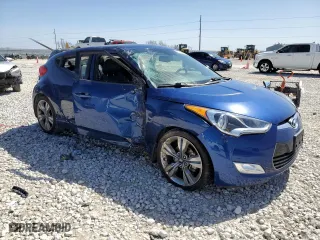 2015 Hyundai Veloster RE:FLEX with VIN KMHTC6AD3FU245705, listed as a Copart auction lot 47684555 with 109,828 mi miles and Clean Title. Bid and sale history available at carsss.com. Image 4.