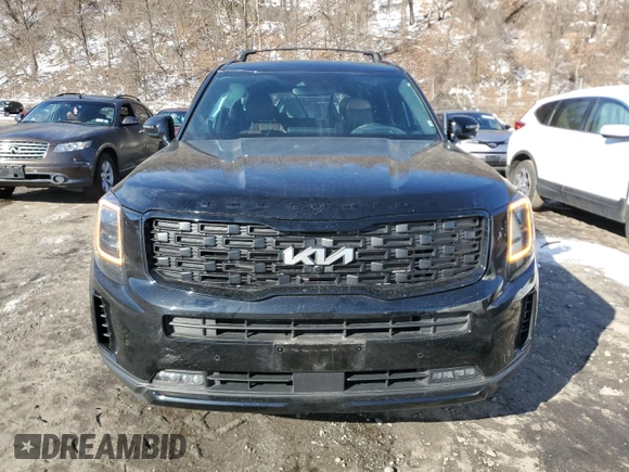 2022 Kia Telluride SX with VIN 5XYP5DHC1NG323836, listed as a Copart auction lot 45961675 with 33,273 mi miles and Salvage title. Bid and sale history available at DreamBid. Image 5.