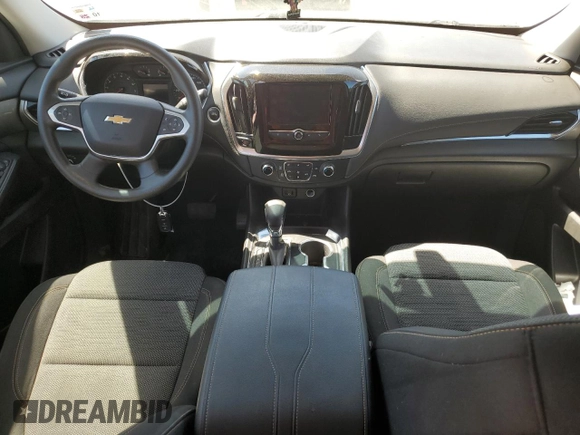 2021 Chevrolet Traverse LS with VIN 1GNERFKW6MJ189342, listed as a Copart auction lot 52877565 with 81,295 mi miles and Salvage Title. Bid and sale history available at carsss.com. Image 8.