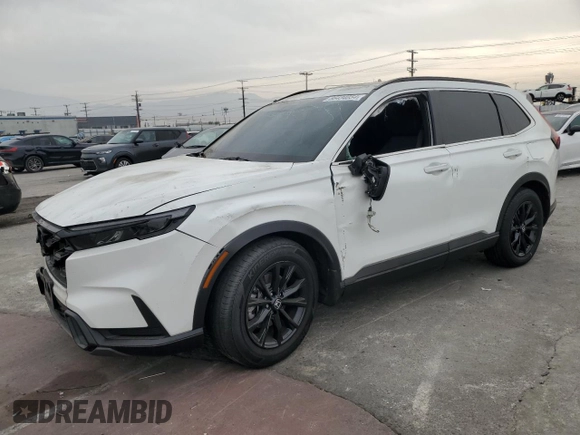 2024 Honda CR-V Sport with VIN 7FARS5H51RE030917, listed as a Copart auction lot 86434054 with 21,952 mi miles and Salvage Title. Bid and sale history available at DreamBid. Image 1.