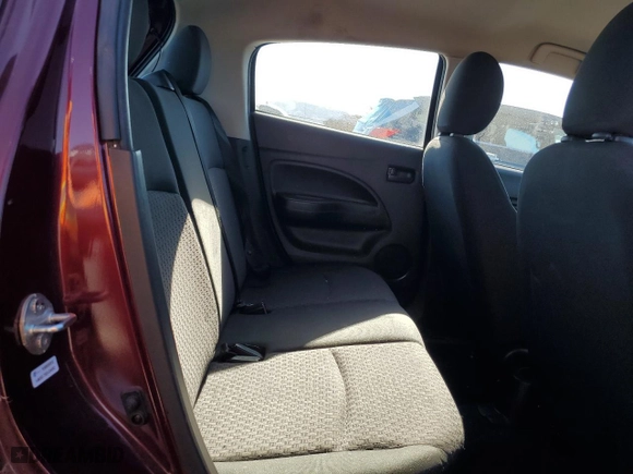 2020 Mitsubishi Mirage ES with VIN ML32A3HJ0LH003543, listed as a Copart auction lot 89273045 with 87,324 mi miles and Salvage Title. Bid and sale history available at carsss.com. Image 10.