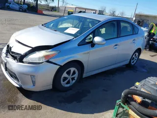 2013 Toyota Prius One with VIN JTDKN3DU8D5575688, listed as a IAAI auction lot 41754122 with 195,862 mi miles and . Bid and sale history available at DreamBid. Image 17.