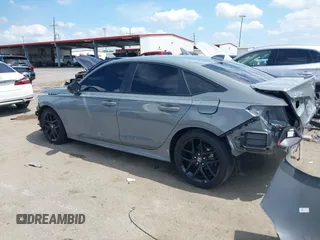 2025 Honda Civic Sport with VIN 2HGFE2F54SH564003, listed as a IAAI auction lot 42123436 with 7,042 mi miles and . Bid and sale history available at DreamBid. Image 15.