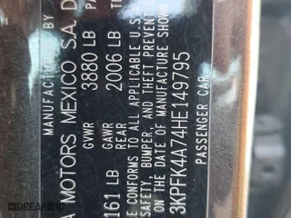 2017 Kia Forte LX with VIN 3KPFK4A74HE149795, listed as a Copart auction lot 51014685 with 0 mi miles and Salvage Title. Bid and sale history available at carsss.com. Image 15.
