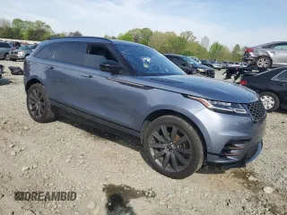 2018 Land Rover Range Rover Velar R-Dynamic HSE with VIN SALYM2RX8JA758689, listed as a Copart auction lot 50758834 with 66,357 mi miles and Salvage Title. Bid and sale history available at carsss.com. Image 4.