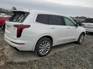 2022 Cadillac XT6 Premium Luxury with VIN 1GYKPCRS8NZ119020, listed as a Copart auction lot 80645524 with 29,173 mi miles and Salvage Title. Bid and sale history available at carsss.com. Image 3.
