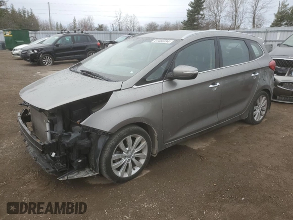 2014 Kia Rondo EX with VIN KNAHU8A35E7063511, listed as a Copart auction lot 81483394 with 178,573 mi miles and Salvage Title. Bid and sale history available at carsss.com. Image 1.
