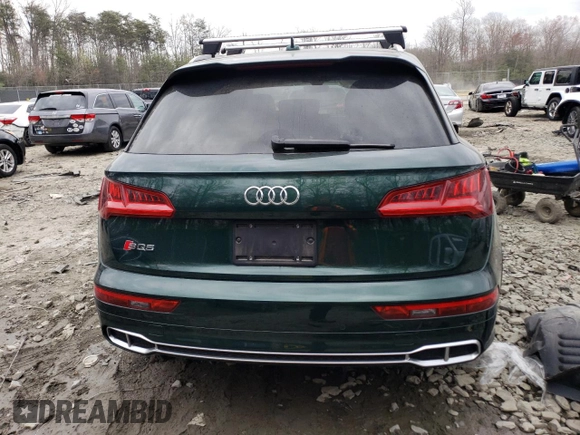 2018 Audi SQ5 Premium Plus with VIN WA1A4AFY7J2142857, listed as a Copart auction lot 46485883 with 0 mi miles. Bid and sale history available at carsss.com. Image 6.