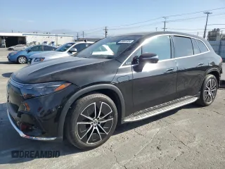 2023 Mercedes-Benz EQS with VIN 4JGDM2DB5PA024839, listed as a Copart auction lot 83661334 with 179 mi miles and Salvage Title. Bid and sale history available at carsss.com. Image 1.