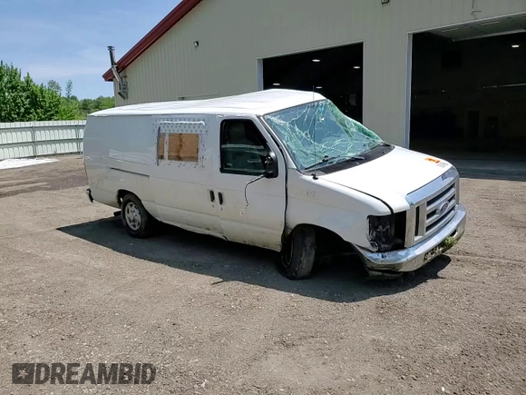 2013 Ford Econoline Cargo Commercial with VIN 1FTSS3EL7DDA41425, listed as a Copart auction lot 59045965 with Not provided miles and Salvage title. Bid and sale history available at DreamBid. Image 14.