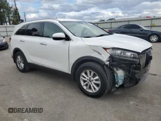 2019 Kia Sorento LX with VIN 5XYPG4A38KG534838, listed as a Copart auction lot 47555595 with 51,103 mi miles and Salvage Title. Bid and sale history available at carsss.com. Image 4.