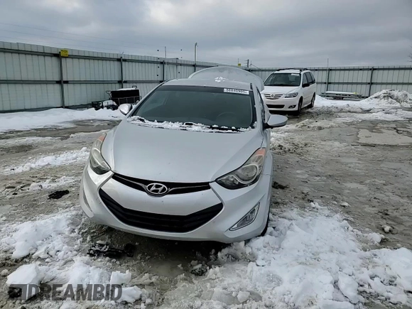 2013 Hyundai Elantra Coupe SE with VIN KMHDH6AE4DU018471, listed as a Copart auction lot 88840905 with 100,836 mi miles and Salvage Title. Bid and sale history available at carsss.com. Image 10.