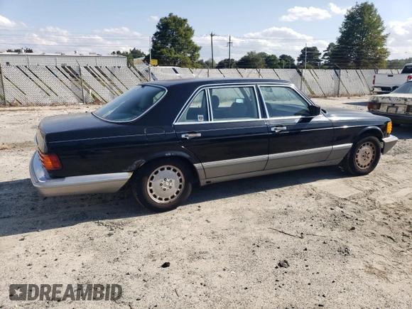 1987 Mercedes-Benz 560 with VIN WDBCA39D3HA355282, listed as a Copart auction lot 74798524 with 200,535 mi miles and Salvage Title. Bid and sale history available at DreamBid. Image 3.