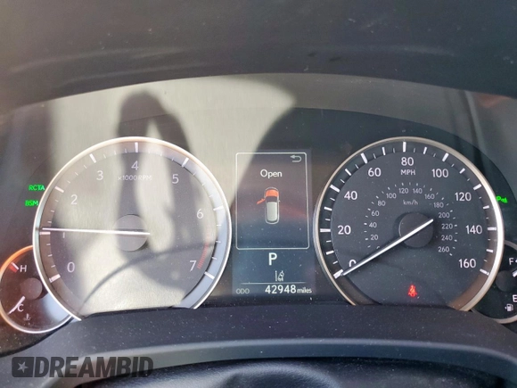 2019 Lexus RX 350 with VIN 2T2ZZMCA1KC144444, listed as a Copart auction lot 60705215 with 42,948 mi miles and Salvage title. Bid and sale history available at DreamBid. Image 9.
