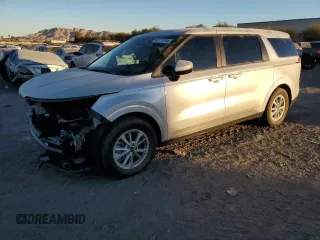 2023 Kia Carnival LX with VIN KNDNB4H38P6259011, listed as a Copart auction lot 83115784 with 16,571 mi miles and Salvage Title. Bid and sale history available at carsss.com. Image 1.