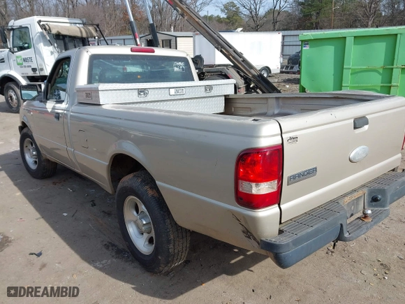 2007 Ford Ranger XL with VIN 1FTYR10D17PA36220, listed as a IAAI auction lot 41463482 with 285,390 mi miles. Bid and sale history available at carsss.com. Image 3.