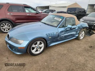 2001 BMW Z3 2.5 z VIN WBACN33431LK45788, wystawiony jako Copart lot #49148465 z przebiegiem 222 873 mil mil oraz Szkoda całkowita • Salvage title. Historia ofert i sprzedaży dostępna na DreamBid. Obrazek 1.