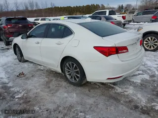 2020 Acura TLX with VIN 19UUB1F32LA004148, listed as a IAAI auction lot 41581447 with 57,606 mi miles. Bid and sale history available at carsss.com. Image 3.