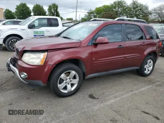 2007 Pontiac Torrent z VIN 2CKDL63F176039475, wystawiony jako Copart lot #57955015 z przebiegiem 199 592 mil mil oraz Szkody całkowita. Historia ofert i sprzedaży dostępna na DreamBid. Obrazek 1.