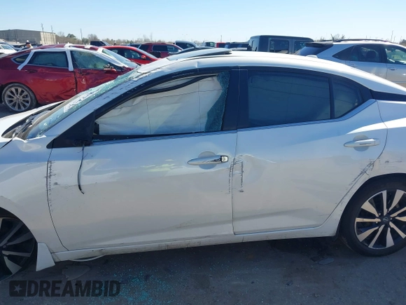 2024 Nissan Sentra SV with VIN 3N1AB8CV3RY280488, listed as a IAAI auction lot 41725874 with 16,810 mi miles and . Bid and sale history available at DreamBid. Image 13.
