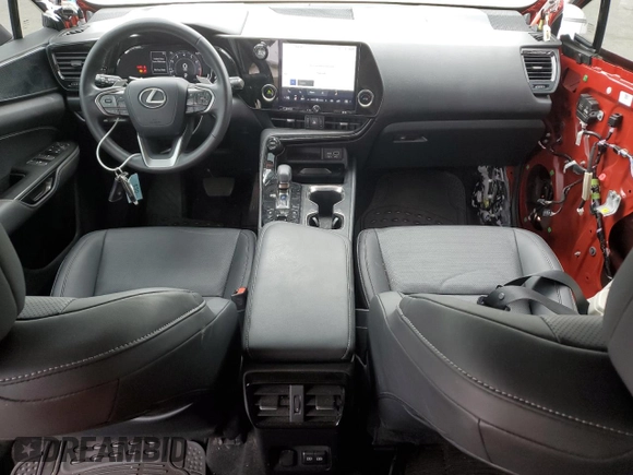 2023 Lexus NX 250 with VIN 2T2ADCEZ7PC002924, listed as a Copart auction lot 58352825 with 23,657 mi miles and Salvage title. Bid and sale history available at DreamBid. Image 8.