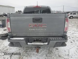2021 GMC Canyon 4WD Denali with VIN 1GTG6EEN0M1194026, listed as a Copart auction lot 41902315 with 45,710 mi miles and Salvage Title. Bid and sale history available at carsss.com. Image 6.