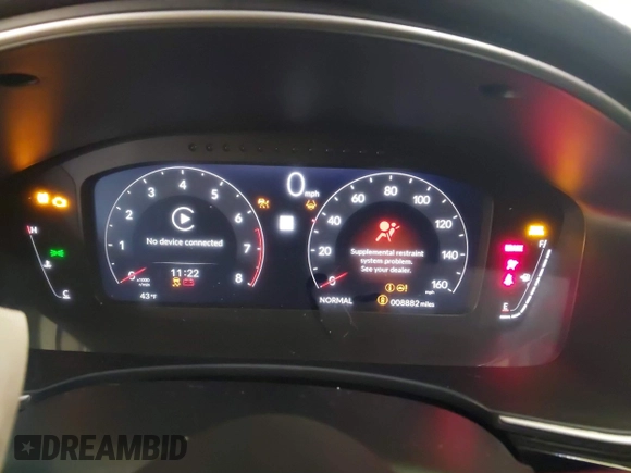 2025 Honda Civic Si with VIN 2HGFE1E50SH470275, listed as a IAAI auction lot 41231631 with 8,882 mi miles and . Bid and sale history available at DreamBid. Image 7.