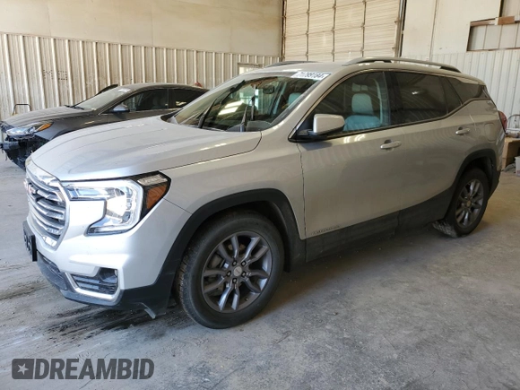 2022 GMC Terrain SLT with VIN 3GKALPEVXNL163889, listed as a Copart auction lot 71799184 with 30,697 mi miles and Salvage Title. Bid and sale history available at carsss.com. Image 1.