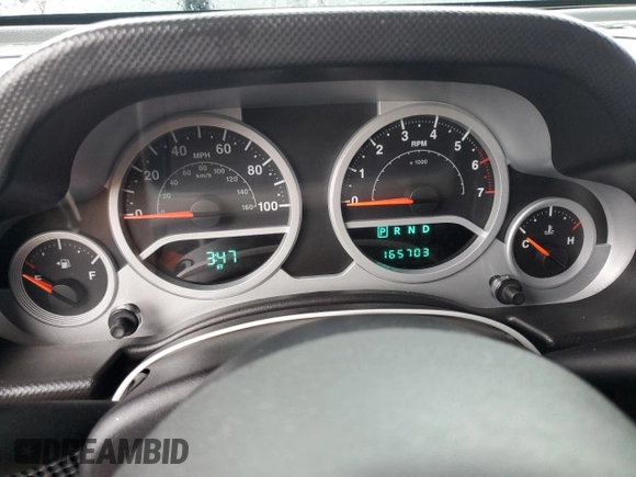 2008 Jeep Wrangler Unlimited Rubicon with VIN 1J4GA69188L642528, listed as a Copart auction lot 50103815 with 165,703 mi miles and Salvage Title. Bid and sale history available at carsss.com. Image 9.