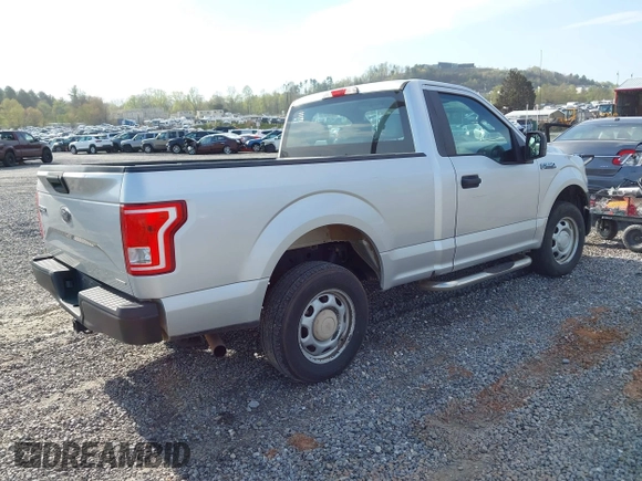 2015 Ford F-150 XL with VIN 1FTMF1C82FKD85016, listed as a IAAI auction lot 42019197 with 63,986 mi miles and . Bid and sale history available at DreamBid. Image 4.