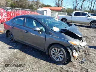 2012 Honda Civic EX-L with VIN 2HGFB2F91CH519503, listed as a IAAI auction lot 41590868 with Not Provided miles and . Bid and sale history available at DreamBid. Image 1.
