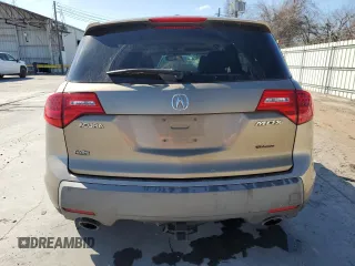 2008 Acura MDX with VIN 2HNYD28218H518029, listed as a Copart auction lot 46839255 with 181,794 mi miles and Salvage Title. Bid and sale history available at DreamBid. Image 6.
