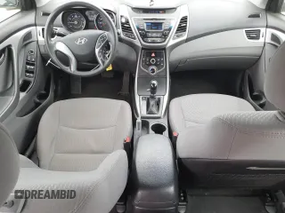2015 Hyundai Elantra SE with VIN 5NPDH4AE1FH596078, listed as a Copart auction lot 52985755 with 95,758 mi miles and Salvage title. Bid and sale history available at DreamBid. Image 8.