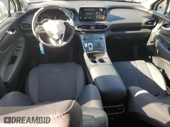 2021 Hyundai Santa Fe Essential with VIN 5NMS24AJ7MH368750, listed as a Copart auction lot 86024724 with 26,692 mi miles and Salvage Title. Bid and sale history available at carsss.com. Image 8.
