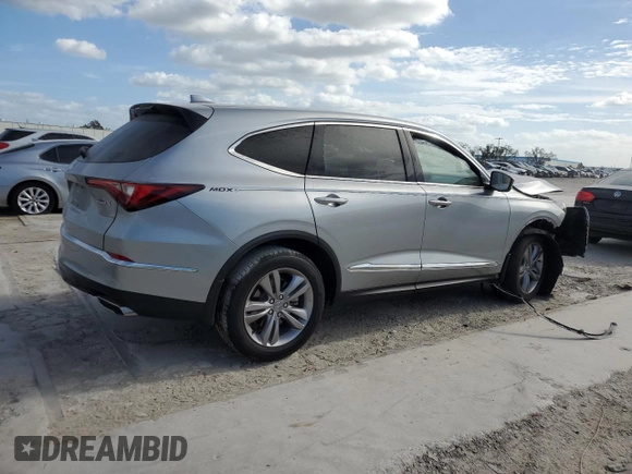 2022 Acura MDX with VIN 5J8YD9H30NL009797, listed as a Copart auction lot 80656234 with 59,645 mi miles and Non repairable. Bid and sale history available at DreamBid. Image 3.