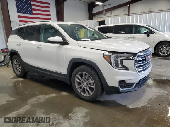 2024 GMC Terrain SLT with VIN 3GKALVEG7RL365360, listed as a Copart auction lot 62991555 with 19,391 mi miles and Clean title. Bid and sale history available at DreamBid. Image 4.